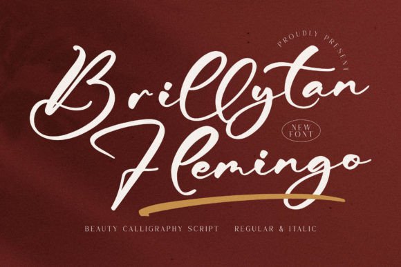 Brillytan Flemingo: A Script Font for Editorial Excellence