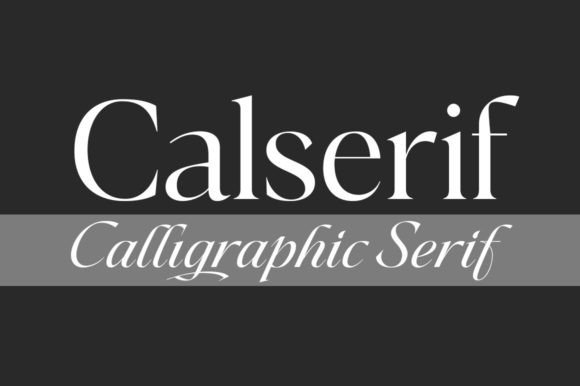 Calserif: A Serif Font That Elevates Campaign Design