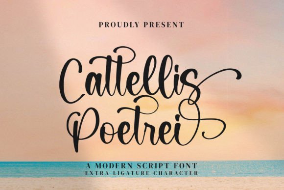 Cattellis Poetrei: The Script Font That Elevates Your Digital Campaigns