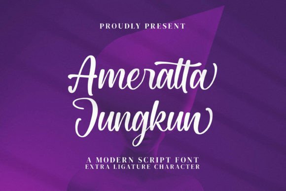 Choosing the Right Font for a Creative Brand: Ameratta Jungkun