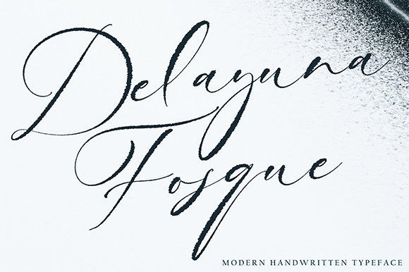 Delayuna Fosque: A Script Font for Editorial Elegance