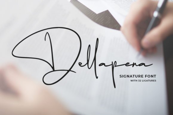 Dellapena: The Elegant Script Font for Digital Marketing Success