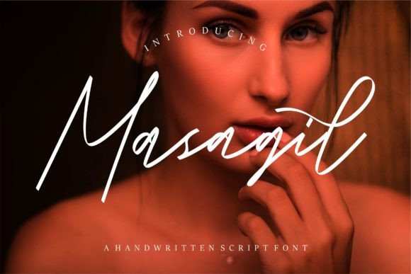 Exploring Masagil: A Handwritten Script Font for Branding and Design