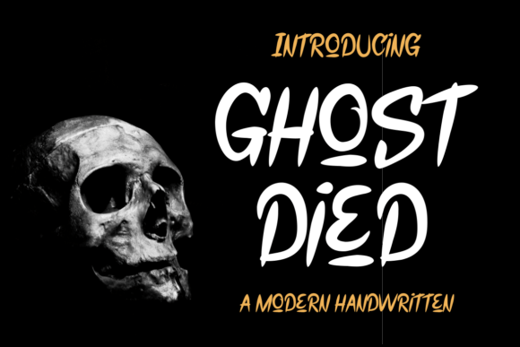 Ghost Died: A Font That Elevates Your Brand