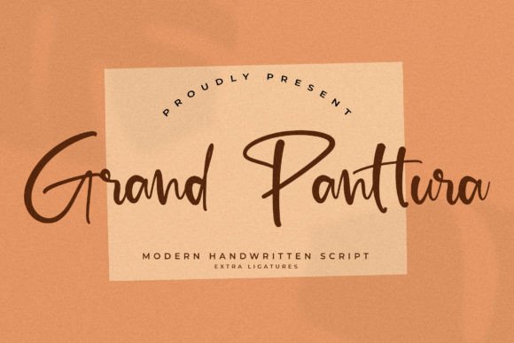 Grand Panttura: A Timeless Script Font for Editorial Design