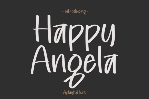 Happy Angela: A Script Font for Impactful Digital Campaigns