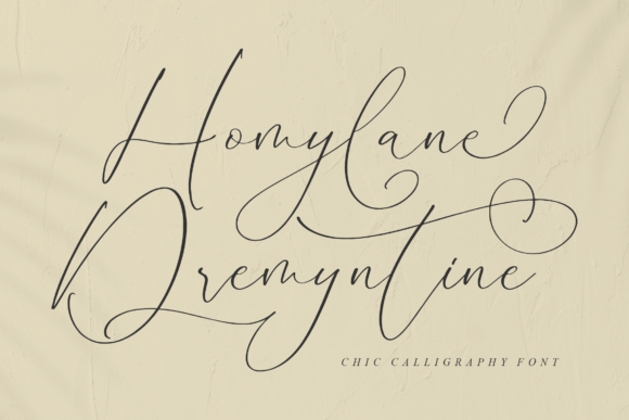 Homylane Dremyntine: A Font That Breathes Life Into Editorial Design