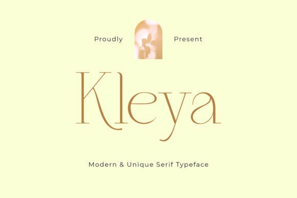 Kleya: The Serif Font That Elevates Your Brand’s Visual Story