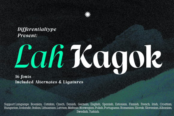 Lah Kagok: A Serif Font for Elegant Digital Branding