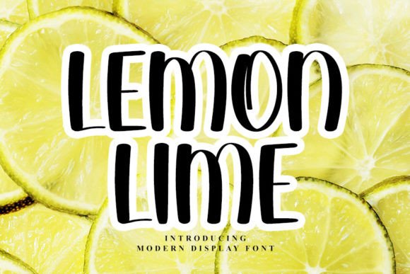 Lemon Lime: A Versatile Script Font for Editorial Design