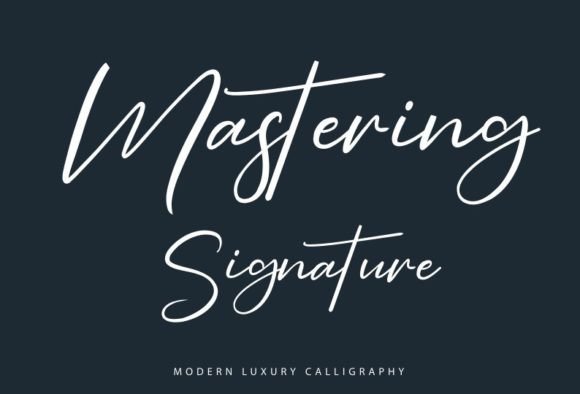 Mastering Signature: A Font That Elevates Digital Branding