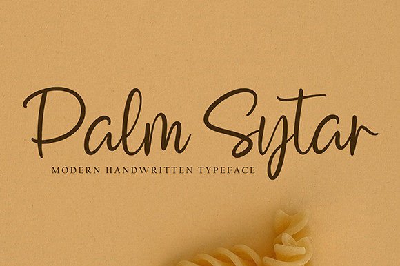 Palm Sytar: The Font That Adds Romance to Your Brand