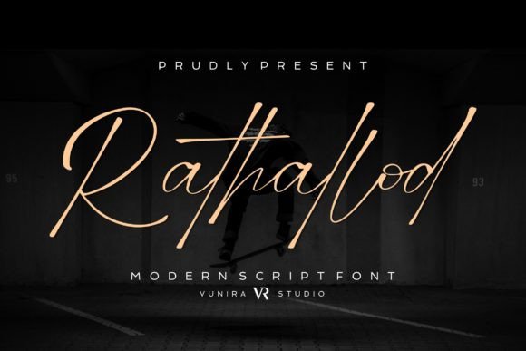 Rathallod Script Font for Modern Marketing