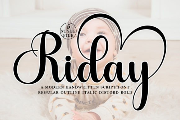 Riday: A Font That Adds Elegance to Branding