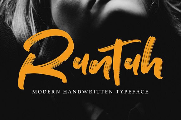 Runtuh: The Script Font That Elevates Your Campaigns