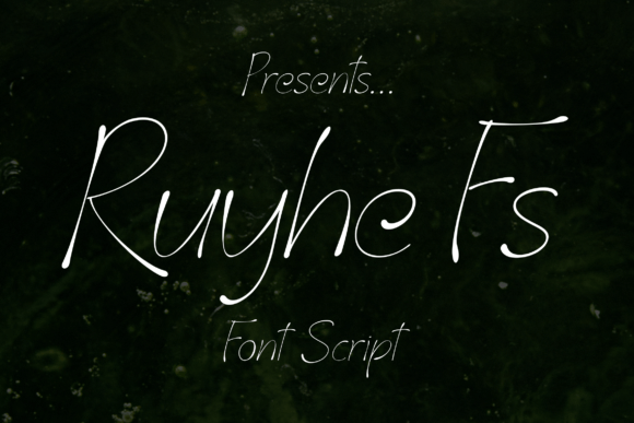 Ruyhe Fs: The Font That Adds Luxury to Your Campaigns
