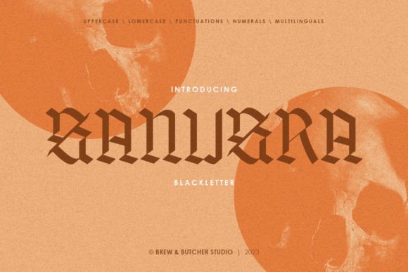 Sanusra: A Blackletter Font with Character and Charm