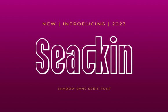 Seackin: A Beautiful Sans Serif for Handmade Creators