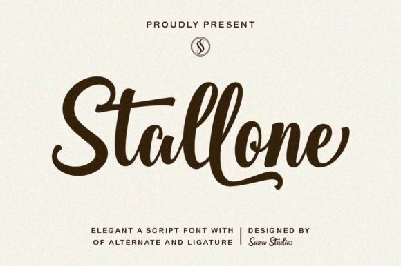 Stallone: A Timeless Script Font for Editorial Design